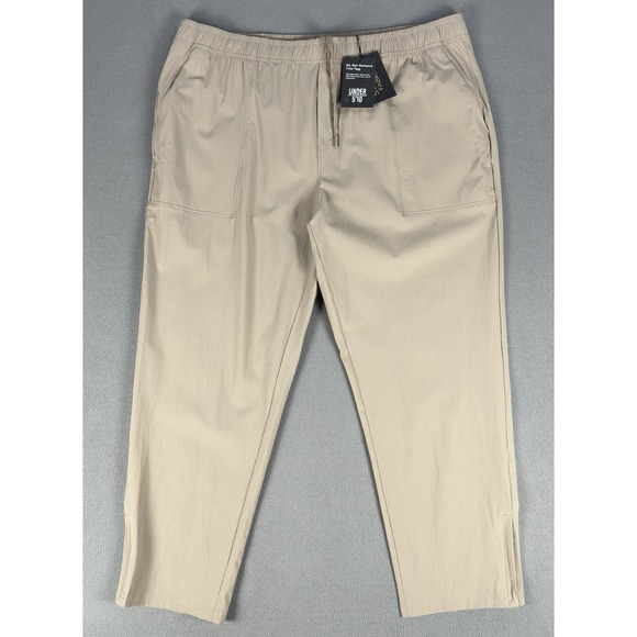 Under 5'10 Other - Under 510 Pants 40x27 Beige Taupe Strata Trek Hybrid Performance Tech Office New